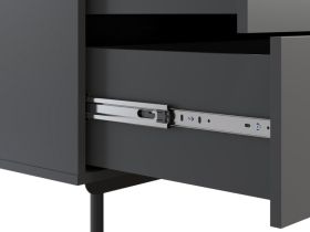 Комод Квелен 192x89 Графитовый