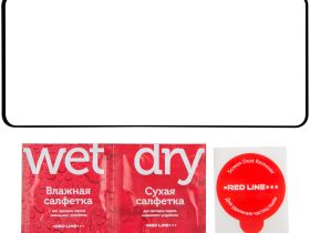 Защитное стекло Red Line для Samsung Galaxy A35 с чёрной рамкой