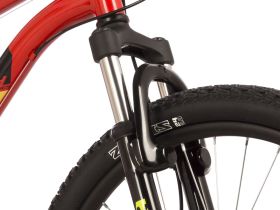 Подростковый велосипед Novatrack Battler 24 Disc, год 2023, цвет Красный, ростовка 12