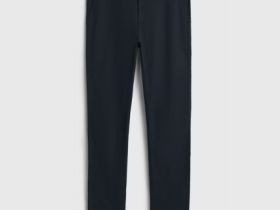 Брюки-чиносы из твила, Черный