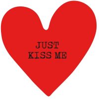 Наклейка VLP 3D Just kiss me