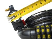 Замок тросовый WHITE SIBERIA (с кодом)