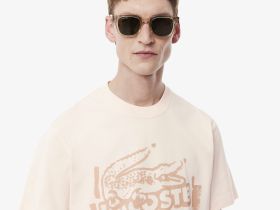 Мужская футболка Lacoste из органического хлопка