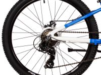 Подростковый велосипед Novatrack Extreme D 24 7sp, год 2025, цвет Синий, ростовка 11