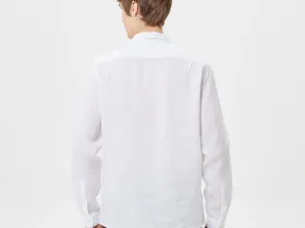 Мужская льняная рубашка Lacoste