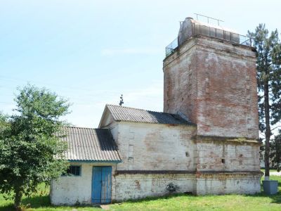 Водокачка с водонапорной башней