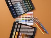 Набор карандашей цветных Малевичъ GrafArt PRO "Сказочные миры Анастасии Лавру" 40 цветов