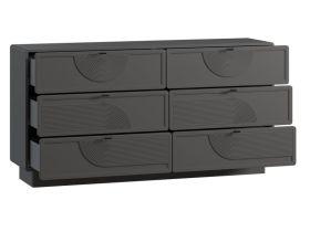 Комод Монсон 160x82 Графитовый
