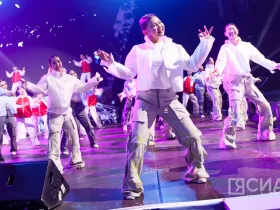 На закрытии «Муус Устар» представили театрализованное шоу «Якутия — Земля героев»