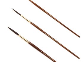 Кисть белка микс №1 лайнер Pinax "Poseidon 822" короткая ручка