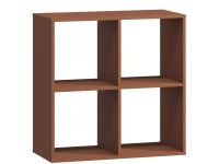 Стеллаж Кейн 4-75x75 Терракотовый