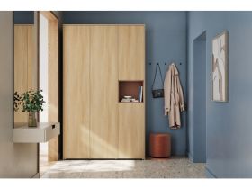 Распашной шкаф Висмар 3-153x240 Дуб Барбера