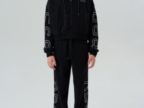 Комплект трикотажный для девочек: толстовка, брюки