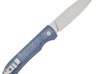 Складной нож Bear & Son Cutlery Slip Joint, сталь D2, рукоять микарта, синий