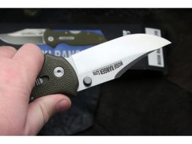 Нож складной Cold Steel Bush Ranger Lite, сталь 8Cr13MoV, рукоять термопластик GRN, зеленый