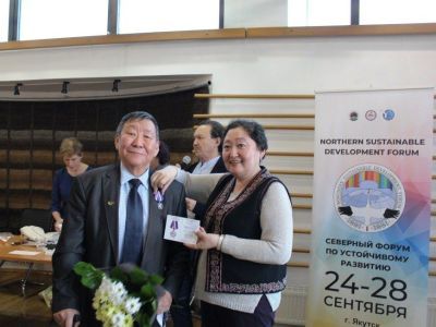 Заслуженного работника культуры России и Якутии Егора Шишигина наградили «Медалью Дружбы»