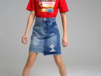 Юбка джинсовая