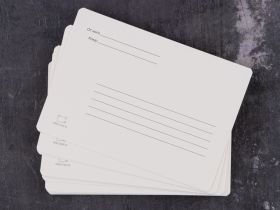 Набор открыток Малевичъ "Waterfall" А6 20 л 300 г, 100% целлюлоза, мелкое зерно