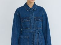 Джинсовая куртка, Синий