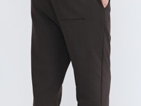 Трикотажные джоггеры, Коричневый