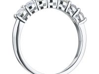 Кольцо из белого золота с бриллиантами э4701кц04220553