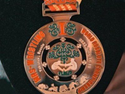 Наградная атрибутика Чемпионата мира по мас-рестлингу – 2022