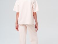 Комплект трикотажный для девочек: фуфайка (футболка), брюки