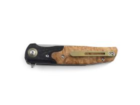 Складной нож Bestech Ascot, сталь 14C28N, рукоять карбон/G10/древесина