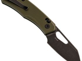 Складной нож SRM Cub 261M-GP, сталь 154CM, рукоять G10, зеленый