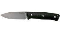 Нож с фиксированным клинком LionSteel B35, сталь Sleipner, рукоять черный G10