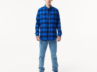 Мужская клетчатая рубашка Lacoste Slim Fit