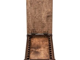 Деревянная шкатулка для хранения 12-ти брусков Апекс, 150 мм