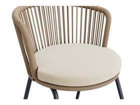 Стул Руфус Рогожка Кремовый/Бежевый