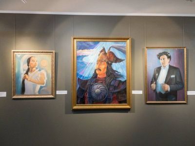 В Якутске открылась выставка театрального художника Николая Попова