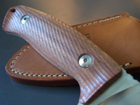 Нож с фиксированным клинком LionSteel M3 ST Santos Wood, сталь Niolox, рукоять палисандр