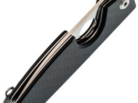 Складной нож для сигар Daggerr Cigarknife CF, сталь VG-10, рукоять карбон, черный