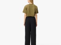 Женские высокие прямые брюки Lacoste Loose Fit