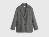 Однобортный жакет, Коричневый