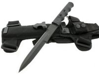 Нож с фиксированным клинком Extrema Ratio C.N.1 Black (Single Edge), сталь Bhler N690, рукоять пластик