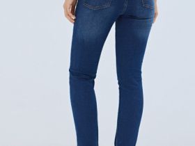 Базовые узкие джинсы, Синий