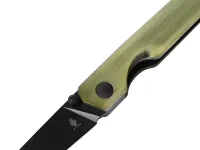Складной нож Kizer Shot, сталь 154CM, рукоять алюминий, зеленый