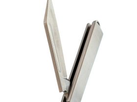 Складной нож-брелок Sanrenmu A148, сталь 4Cr15N, рукоять нержавеющая сталь