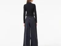 Женские прямые джинсы Lacoste с высокой талией