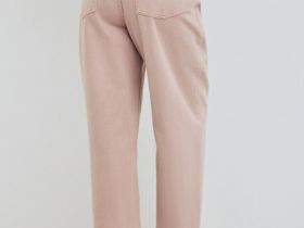 Джинсы Balloon с высокой посадкой, Розовый