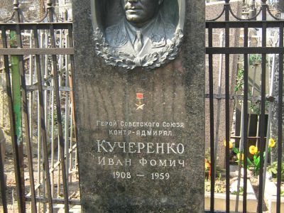 Могила - Кучеренко Иван Фомич (1908-1959), Герой Советского Союза