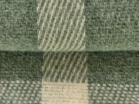 Плед Striscia calda, зеленый