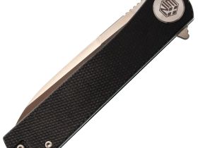Складной нож Dr.Tech W3896MB, сталь D2, рукоять микарта, черный