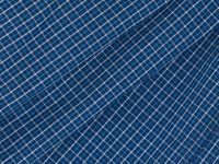 Текстильные трусы-боксеры в клетку, Синий