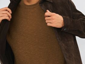 Джемпер из фактурной пряжи, Серый