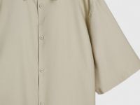 Рубашка с коротким рукавом, Бежевый